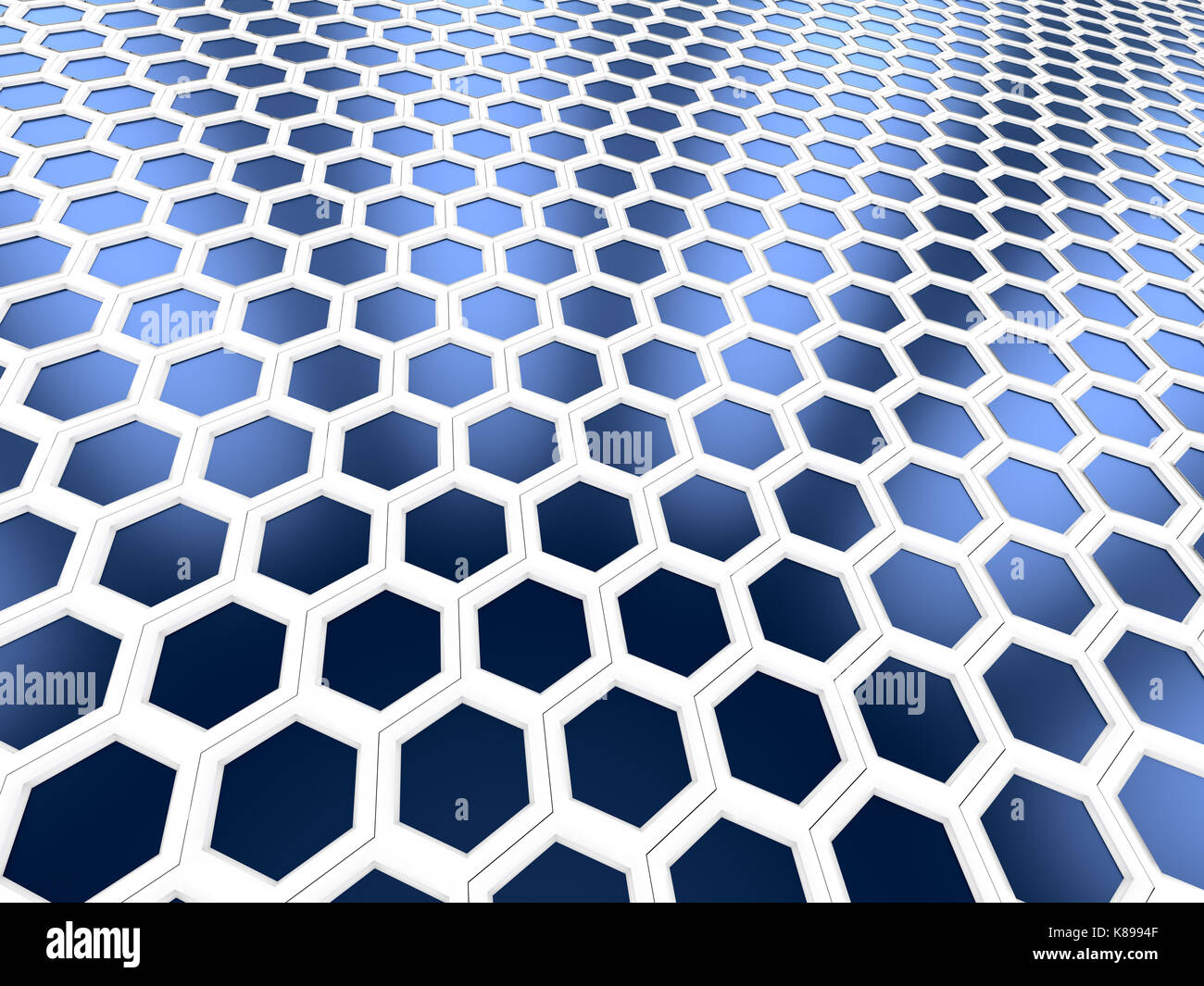 3d rendering of hexagonal abstract background Stock Photo - Alamy