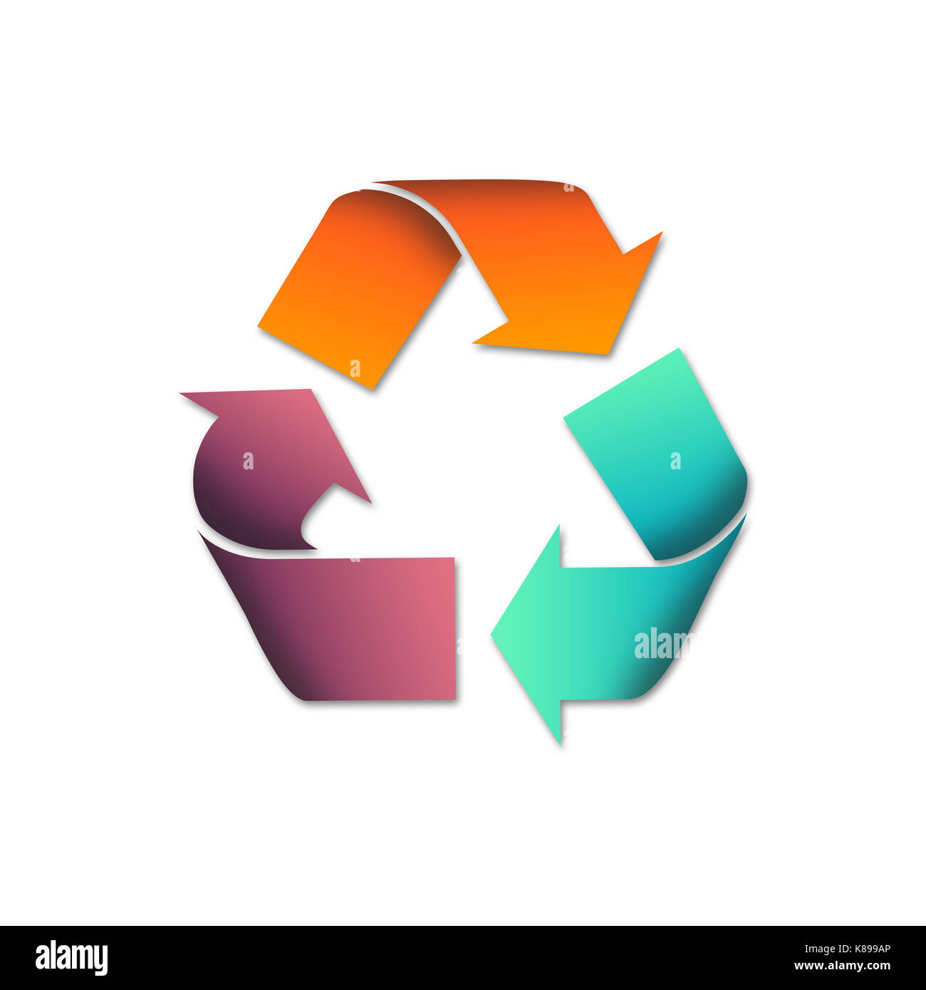 Reuse reduce recycle poster design Cut Out Stock Images & Pictures - Alamy