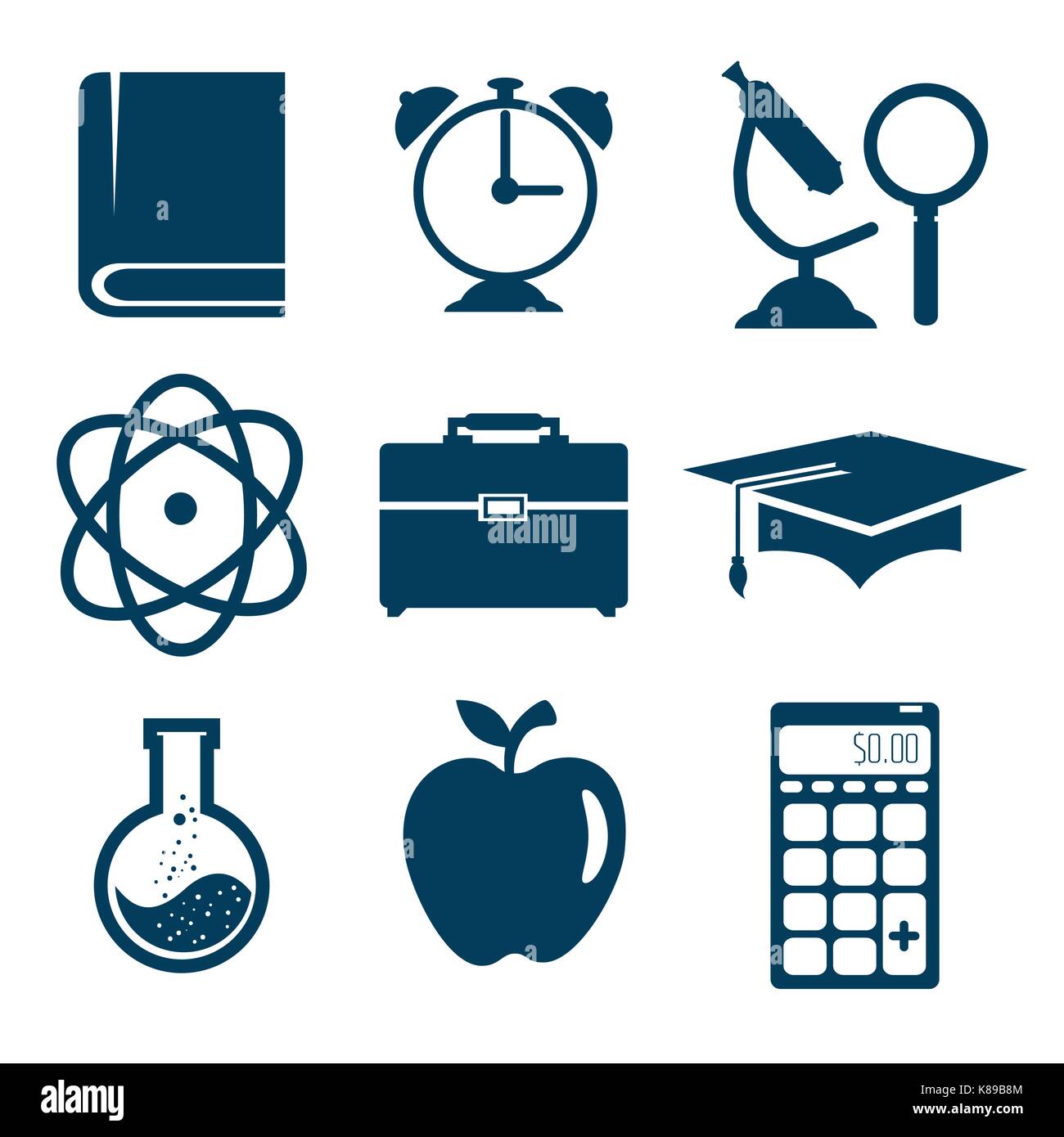 online education concept vector illustration graphic design Stock ...