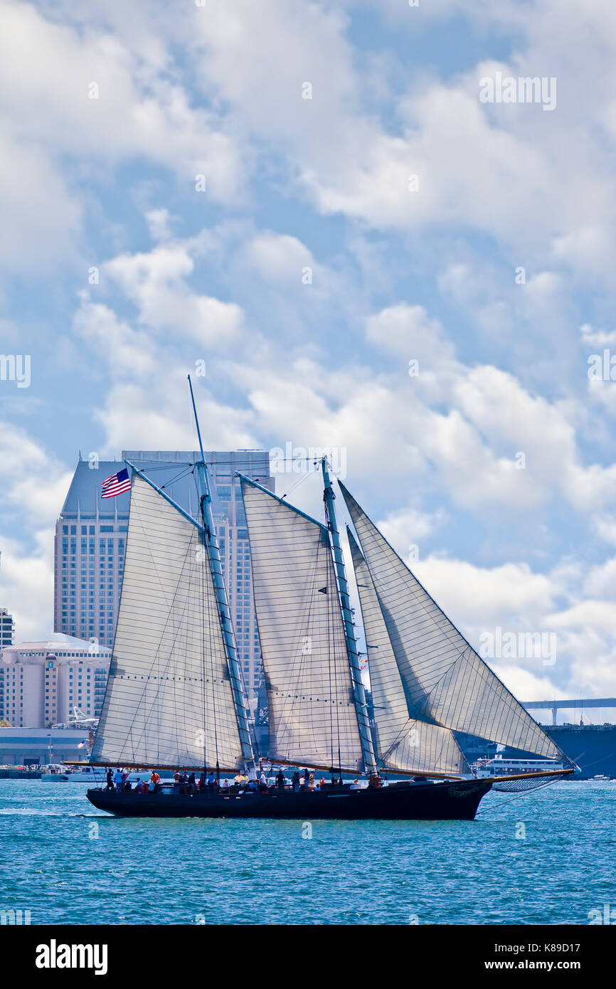 Tall Ship Spirit of Dana Point at the Festival of Sail in San Diego, CA