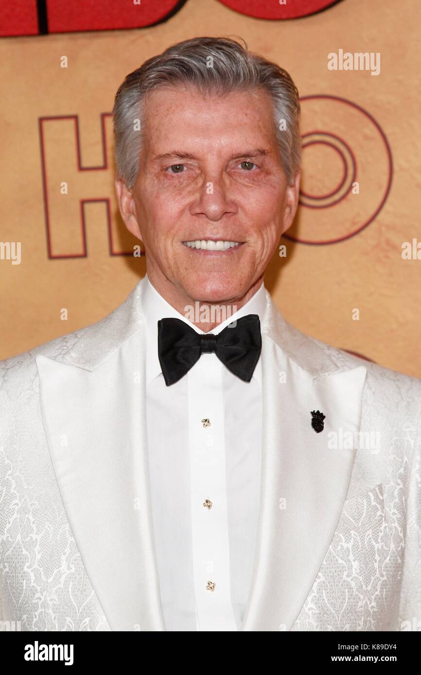Michael Buffer at arrivals for HBO Emmy After Party - Part 2, The Pacific Design Center, Los Angeles, CA September 17, 2017. Photo By: JA/Everett Collection Stock Photo