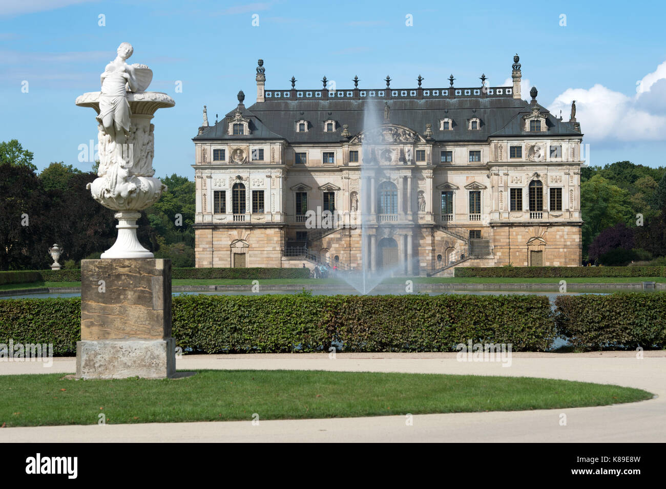 Dresden Germany 18th Sep 2017 The Palais In The Grosser Garten