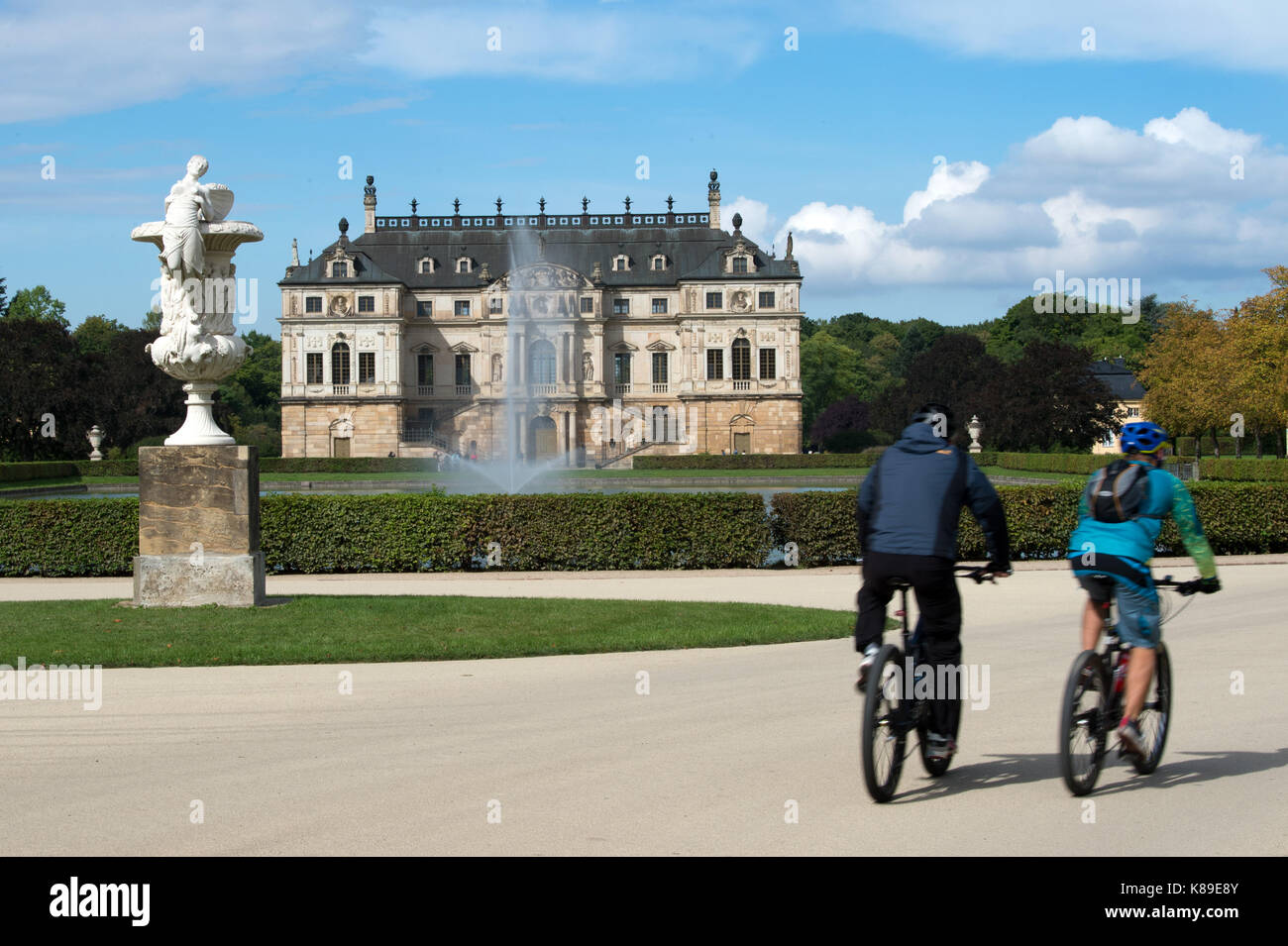 Dresden Germany 18th Sep 2017 The Palais In The Grosser Garten