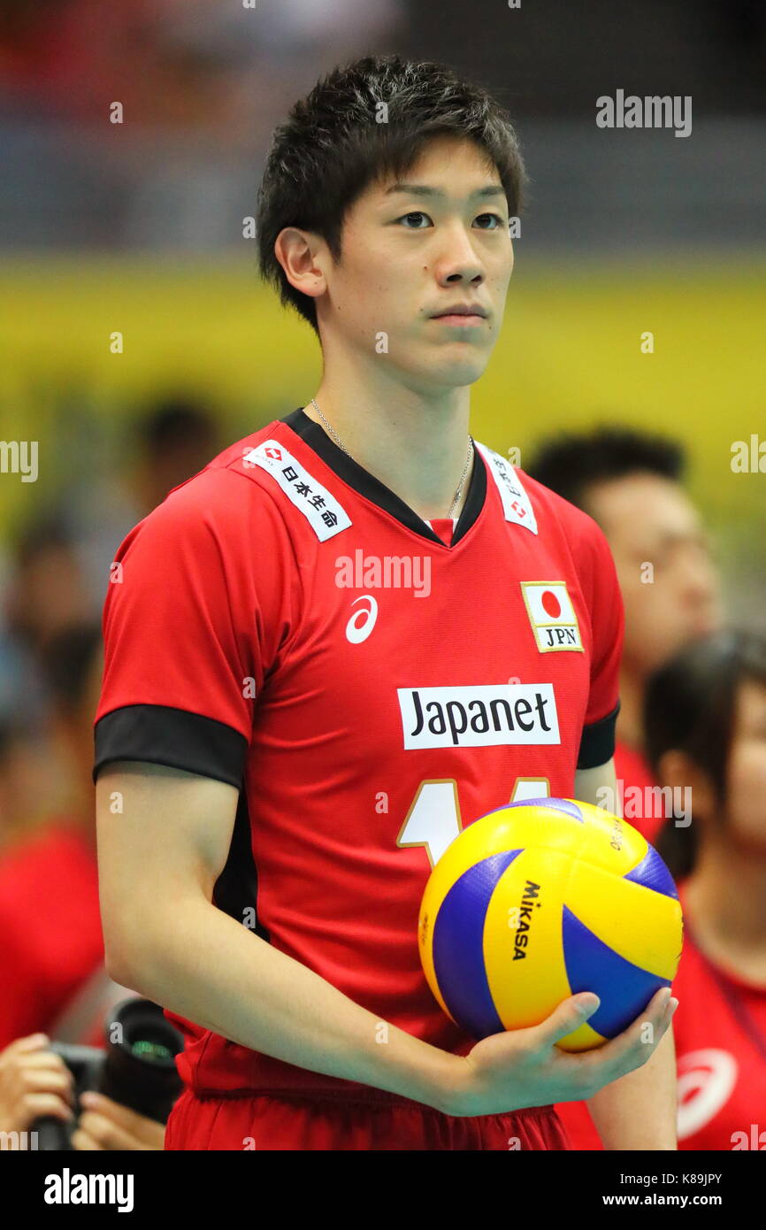 Osaka, Japan. 17th Sep, 2017. Yuki Ishikawa (JPN) Volleyball : FIVB ...