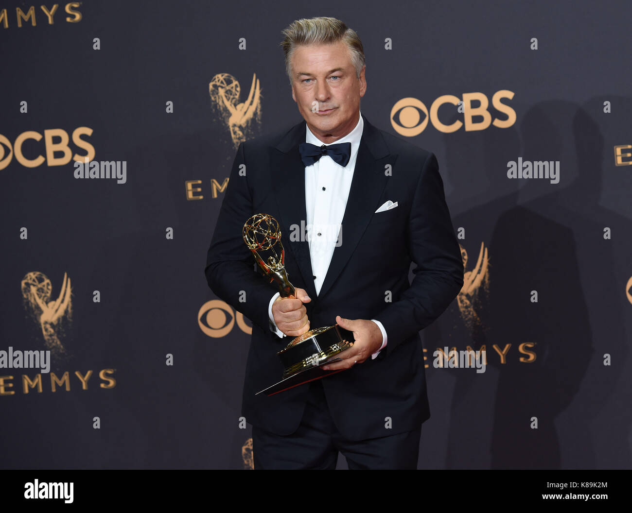 Los Angeles, USA. 17th Sep, 2017. Alec Baldwin 271 at the 69th annual Emmy awards press room at the Microsoft theatre. in Los Angeles. September 17, 2017 Credit: Tsuni/USA/Alamy Live News Stock Photo