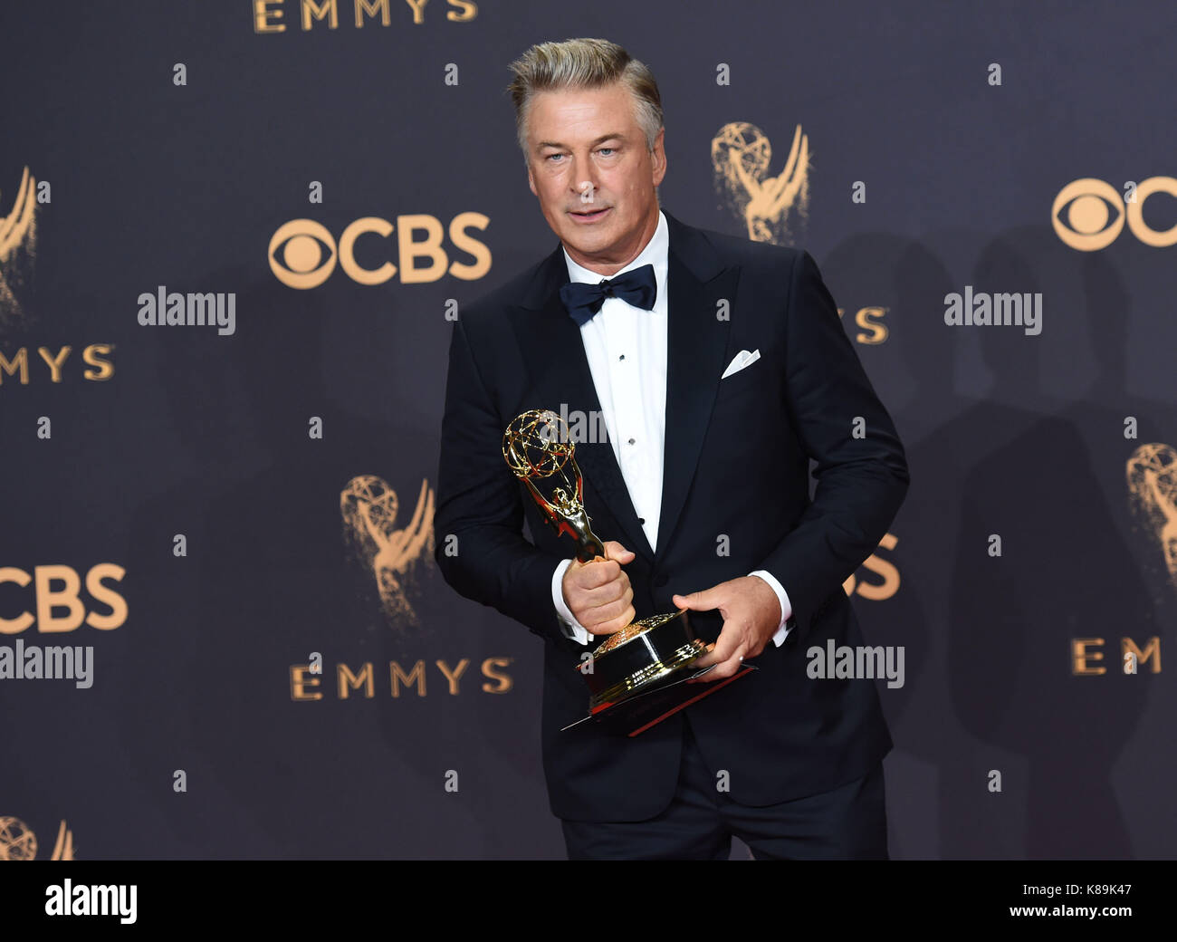 Los Angeles, USA. 17th Sep, 2017. Alec Baldwin 272 at the 69th annual Emmy awards press room at the Microsoft theatre. in Los Angeles. September 17, 2017 Credit: Tsuni/USA/Alamy Live News Stock Photo