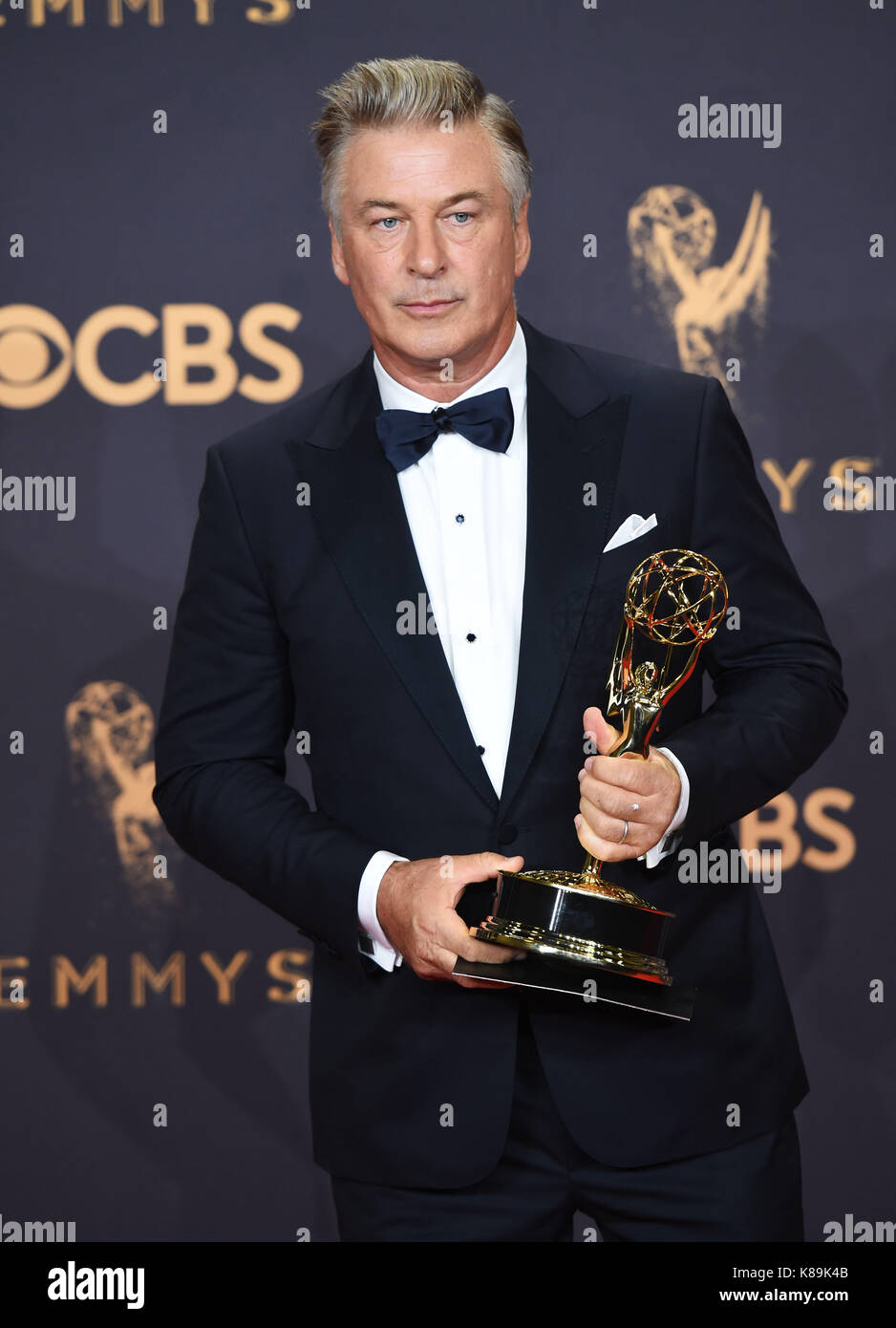 Los Angeles, USA. 17th Sep, 2017. Alec Baldwin 273 at the 69th annual Emmy awards press room at the Microsoft theatre. in Los Angeles. September 17, 2017 Credit: Tsuni/USA/Alamy Live News Stock Photo