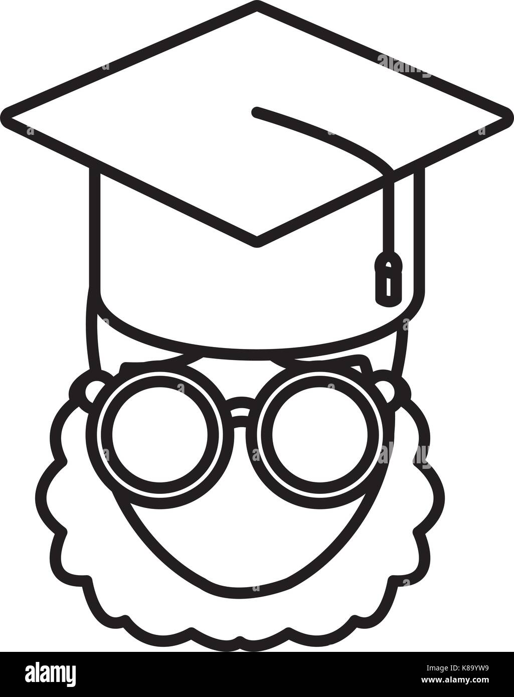 Student graduation cartoon Stock Vector Image & Art - Alamy