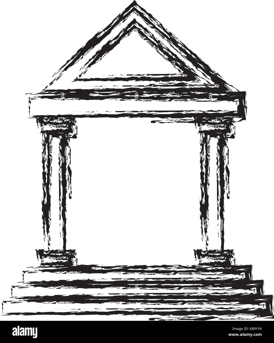 Antique greek building Stock Vector Image & Art - Alamy