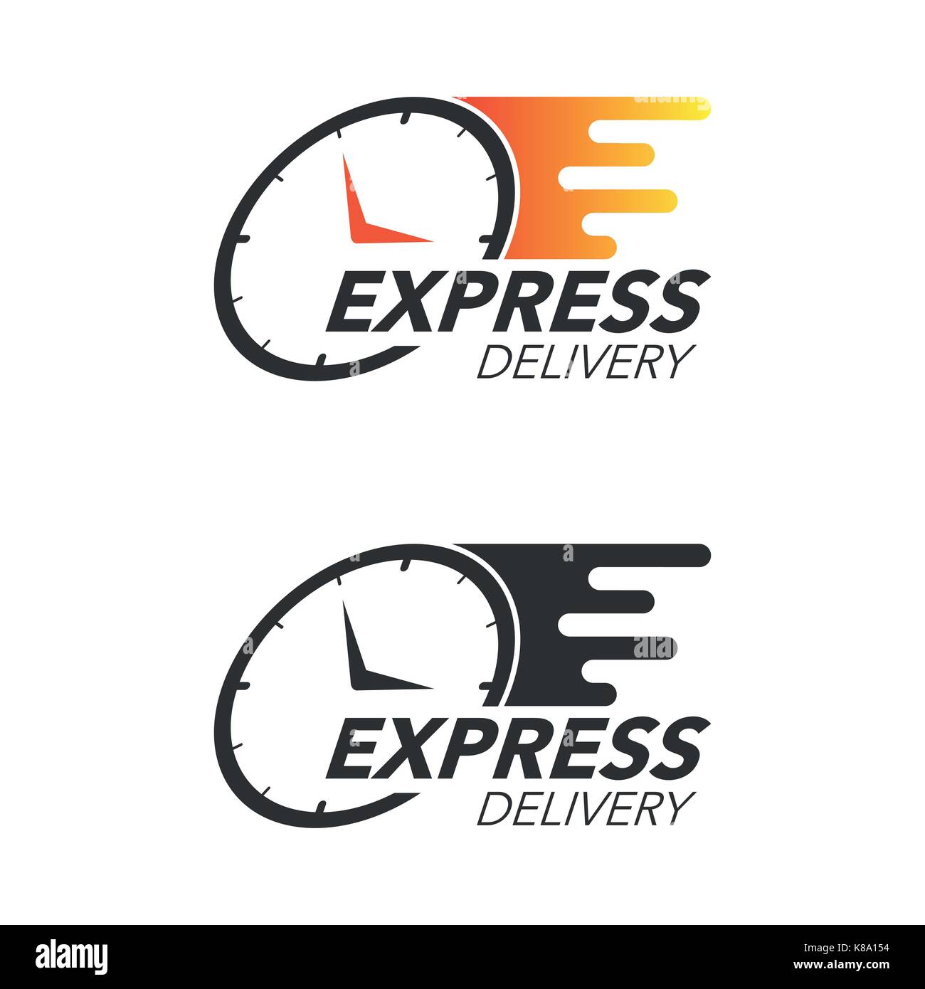 Express Delivery Icon Concept Watch Icon For Service Order Fast