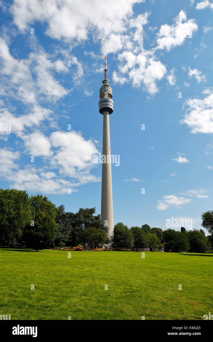 Florianturm im Westfalenpark Dortmund, Ruhrgebiet, Nordrhein-Westfalen Stock Photo