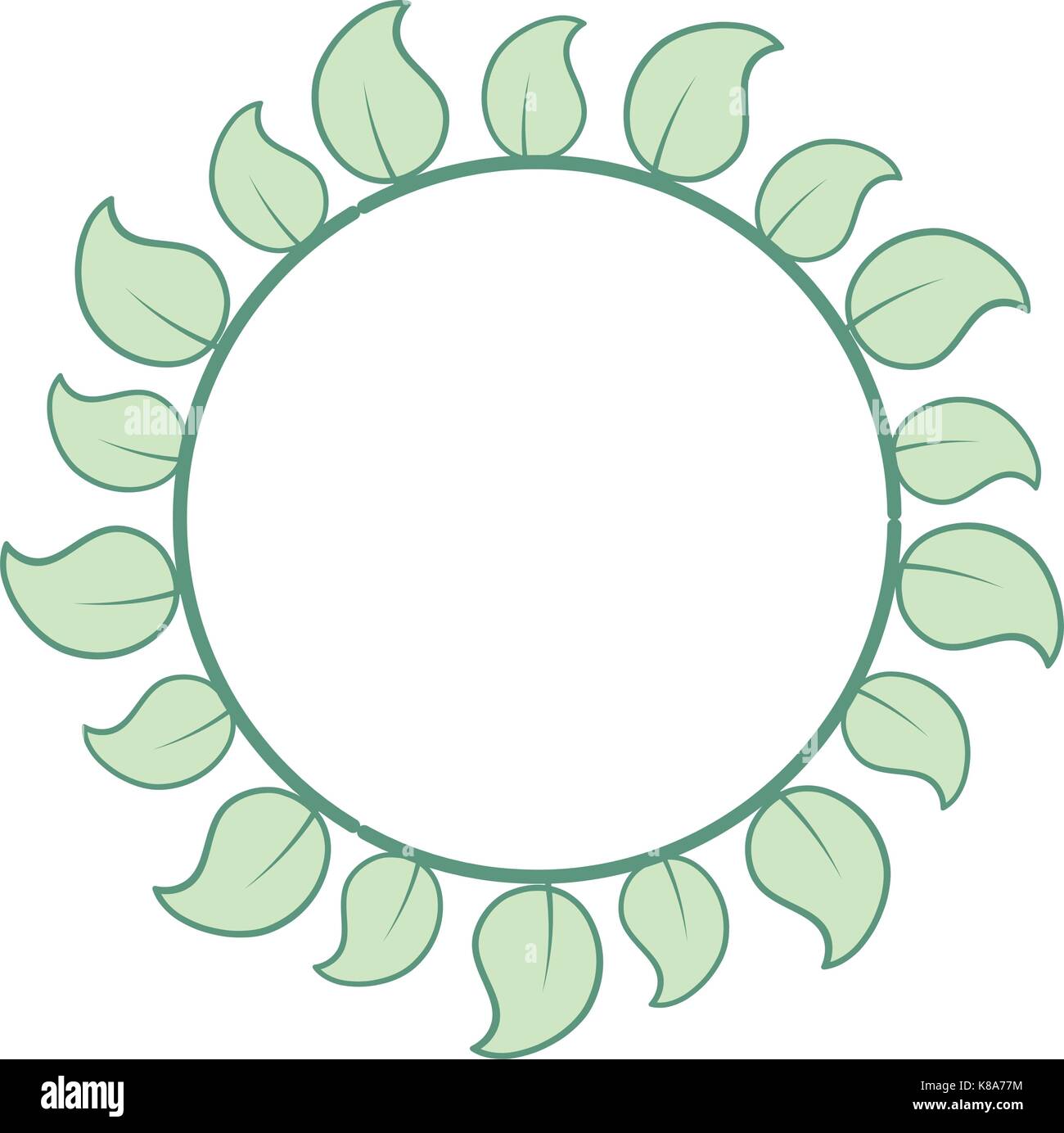 natural and tropical leaves Stock Vector Image & Art - Alamy
