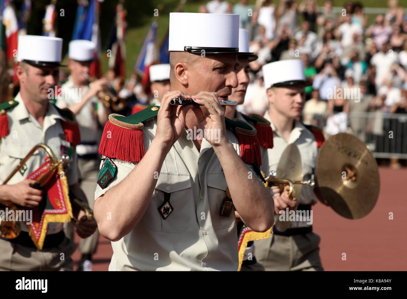 French foreign legion parade during hires stock photography and images