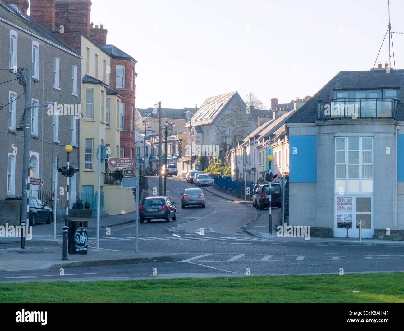 Howth town - Dublin, Ireland Stock Photo