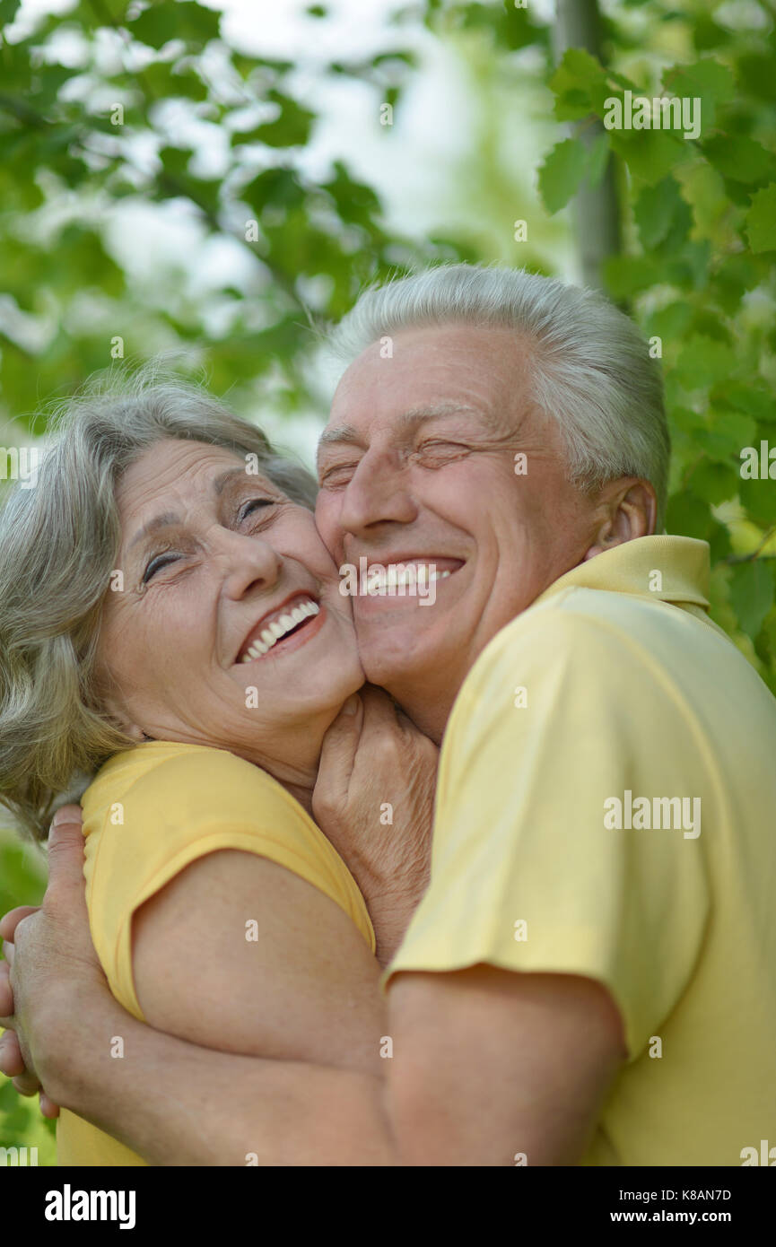 couple hugging in the park Stock Photo - Alamy
