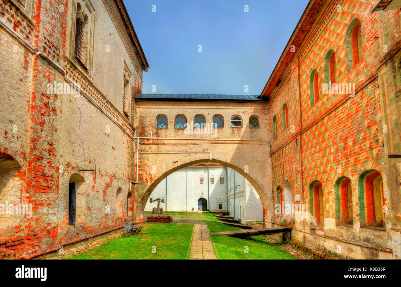 Rostov Kremlin, the Golden Ring of Russia Stock Photo