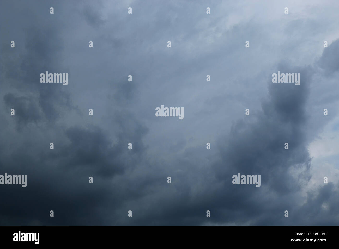 Dark sky with storm clouds Stock Photo - Alamy