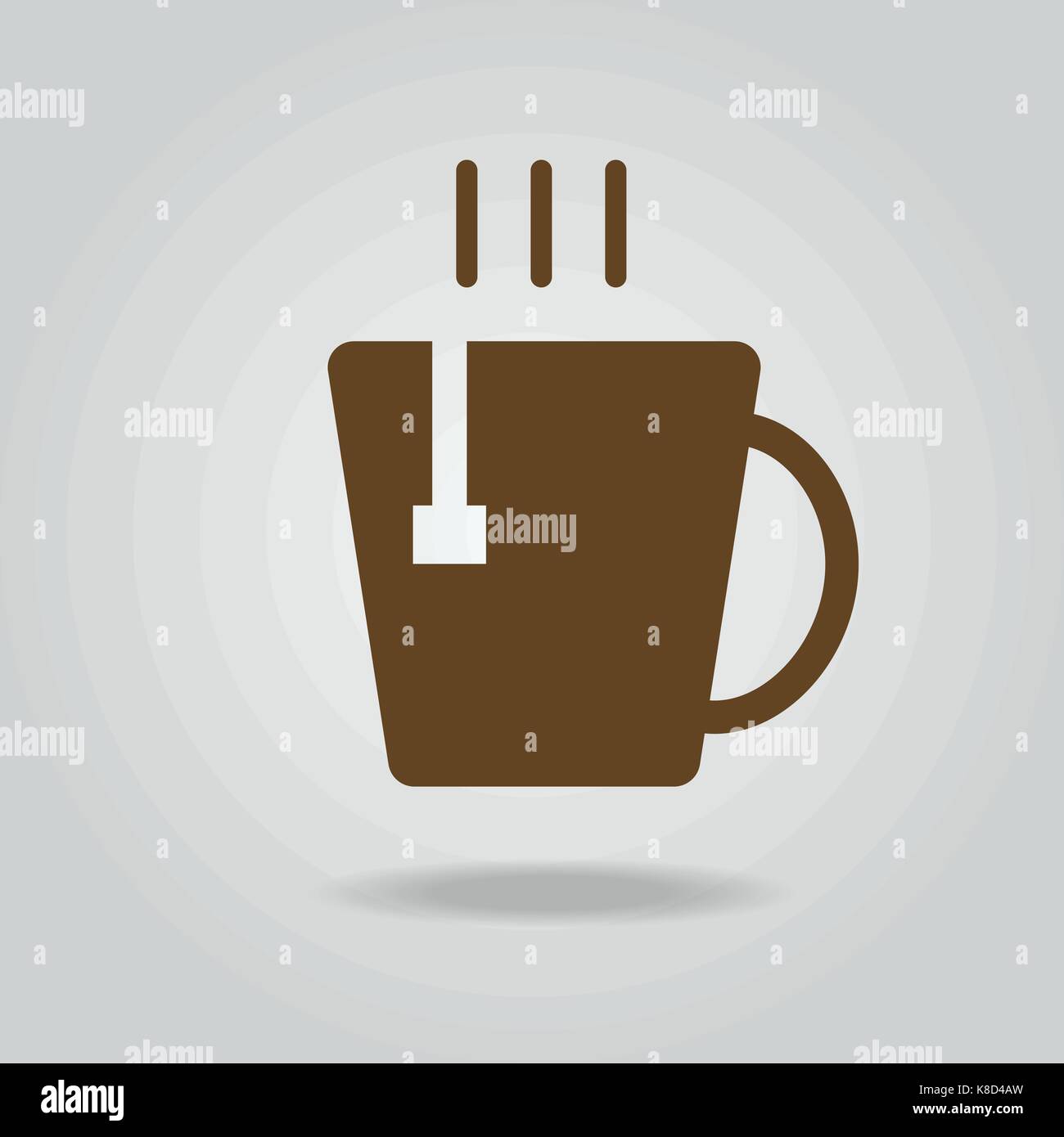 Hot tea illustration vector Stock Vector Images Alamy