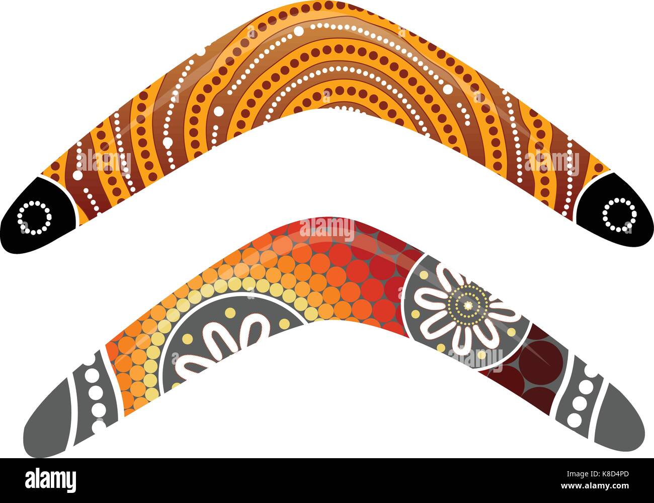 Australian boomerang vector Stock Vector Image & Art Alamy