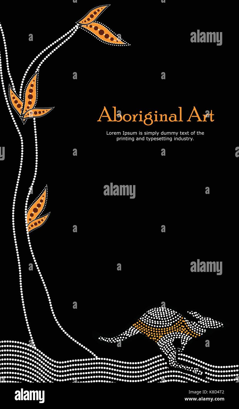 Aboriginal artist art tree hi-res stock photography and images - Alamy