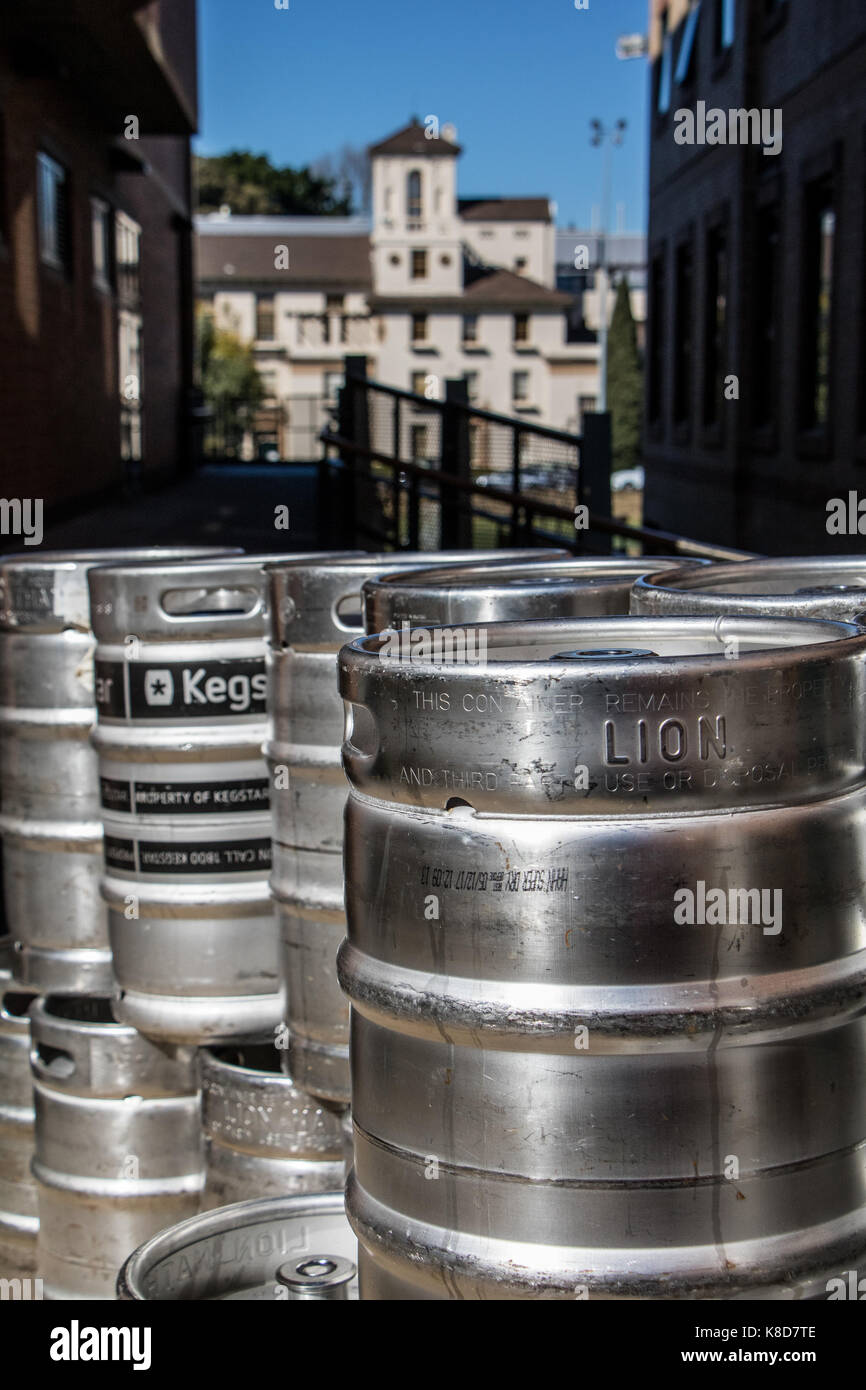 Beer barrels Stock Photo Alamy
