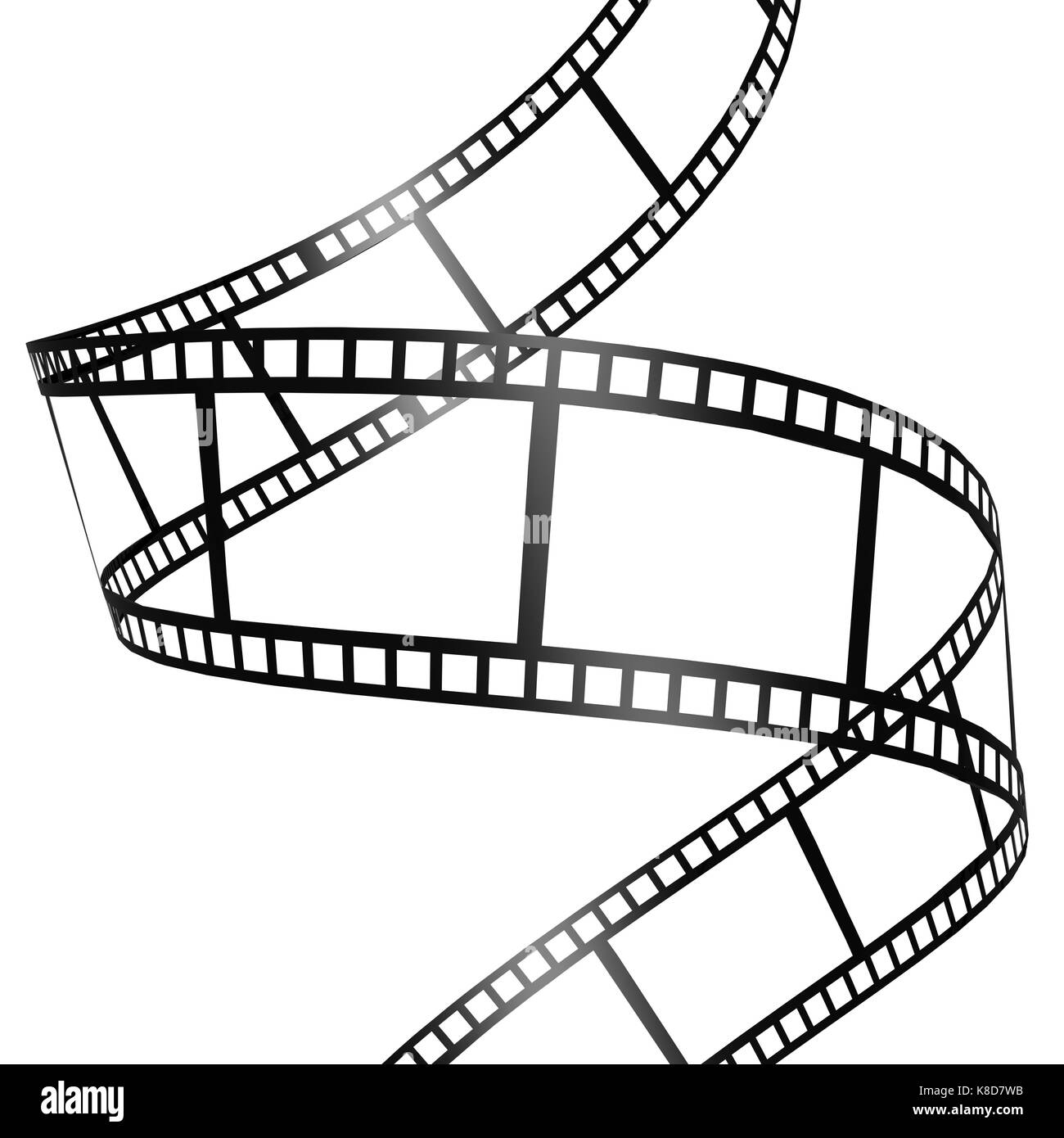 Film frame frame border Black and White Stock Photos & Images - Alamy