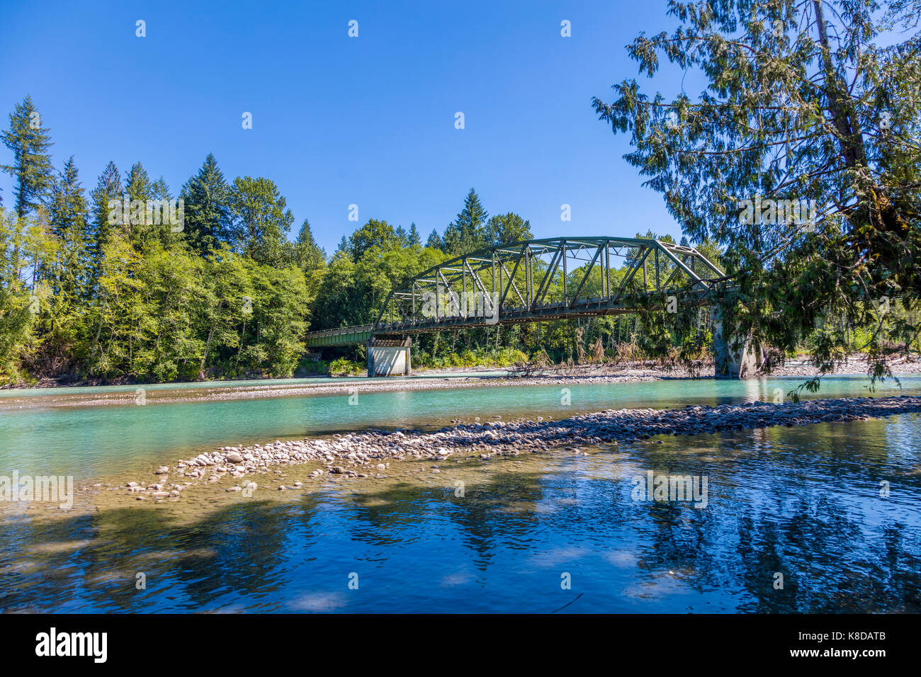 Sauk River in Northwest Washington State Stock Photo Alamy