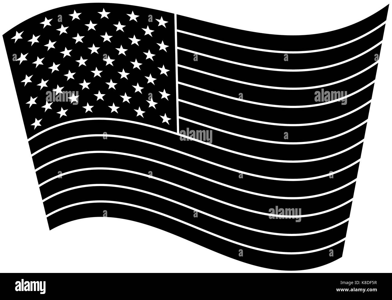 united states of america flag vector illustration design Stock Vector ...