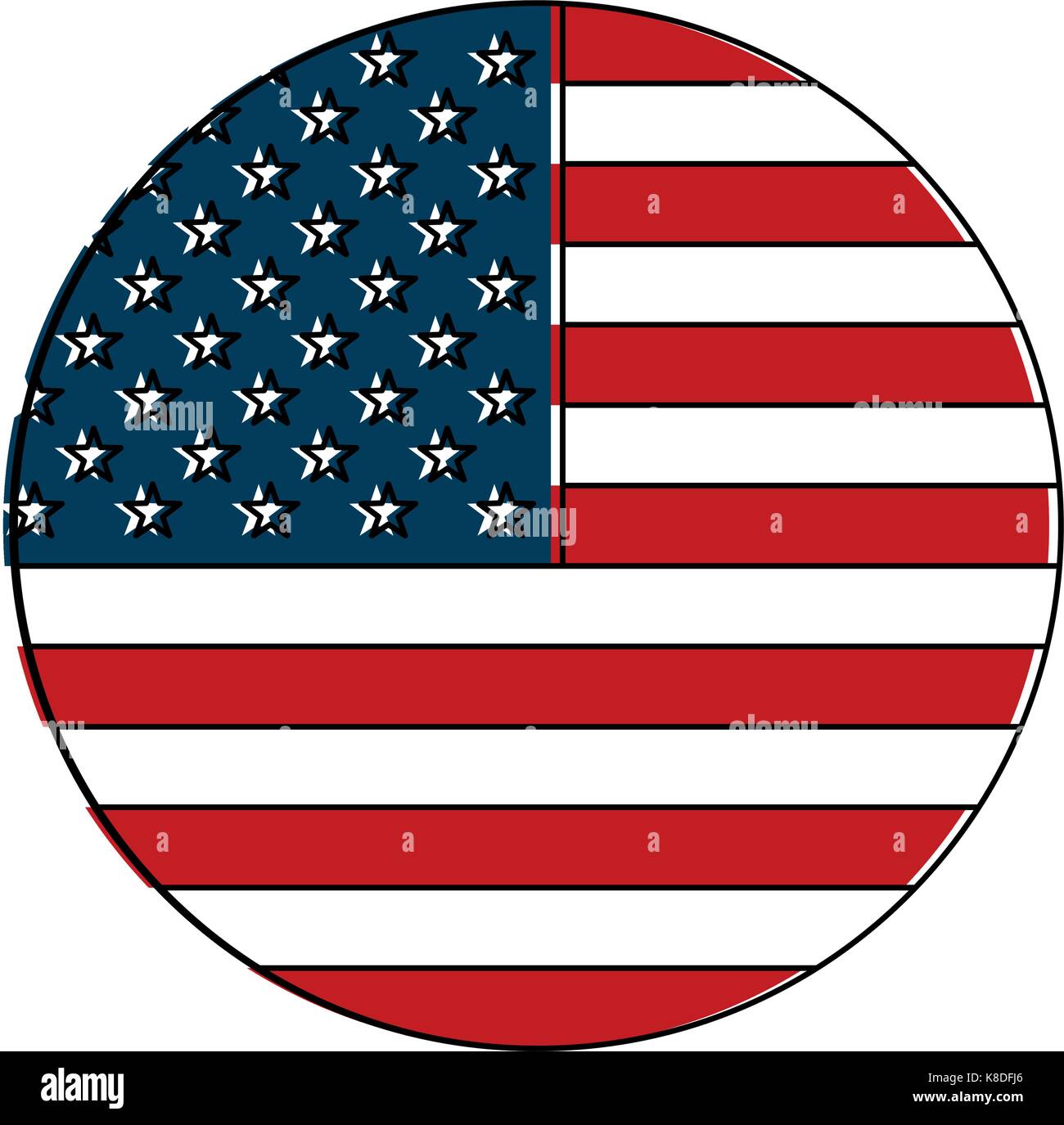 united states of america seal vector illustration design Stock Vector ...