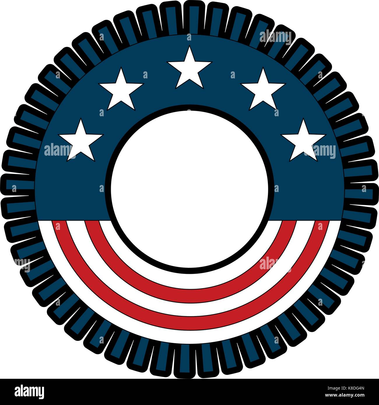 united states of america seal vector illustration design Stock Vector ...