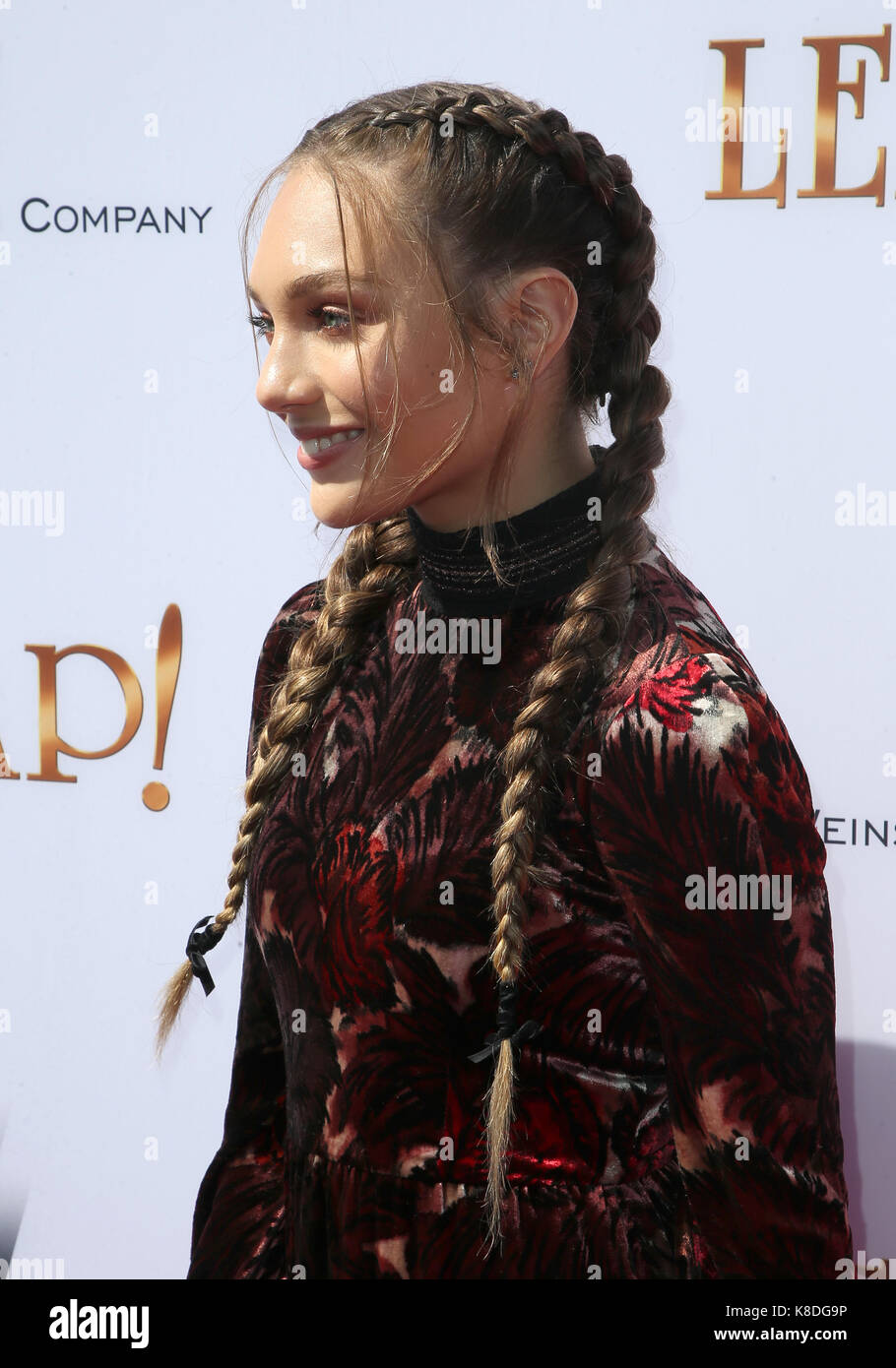 Premiere Of The Weinstein Company’s ‘Leap!’ Featuring: Maddie Ziegler