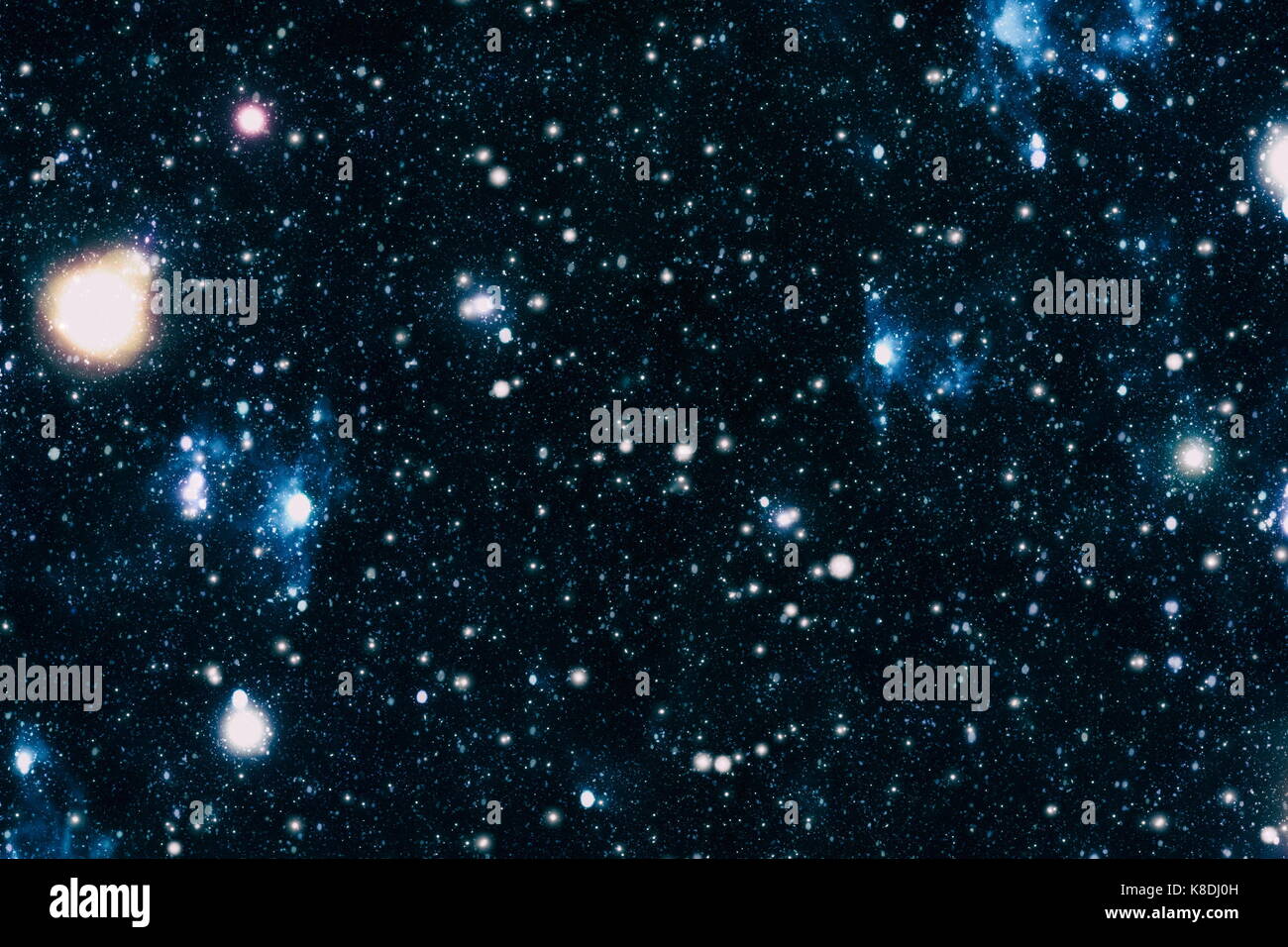 Deep space. High definition star field background . Starry outer space ...