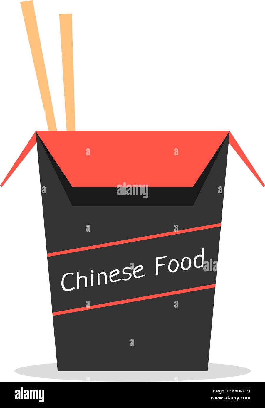 Chinese takeaway Stock Vector Images - Alamy