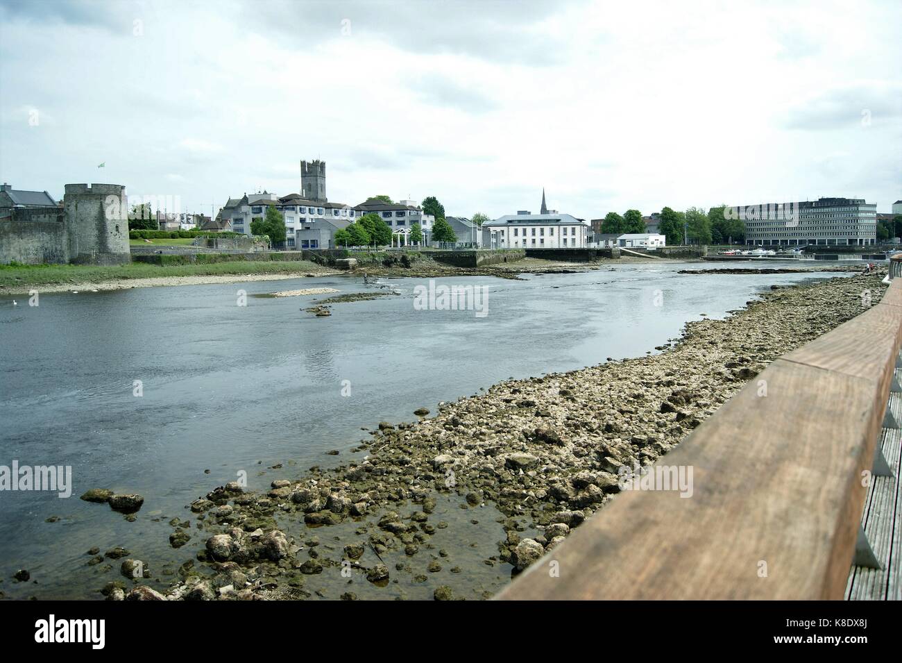 The River Shannon at Limerick Ireland Stock Photo