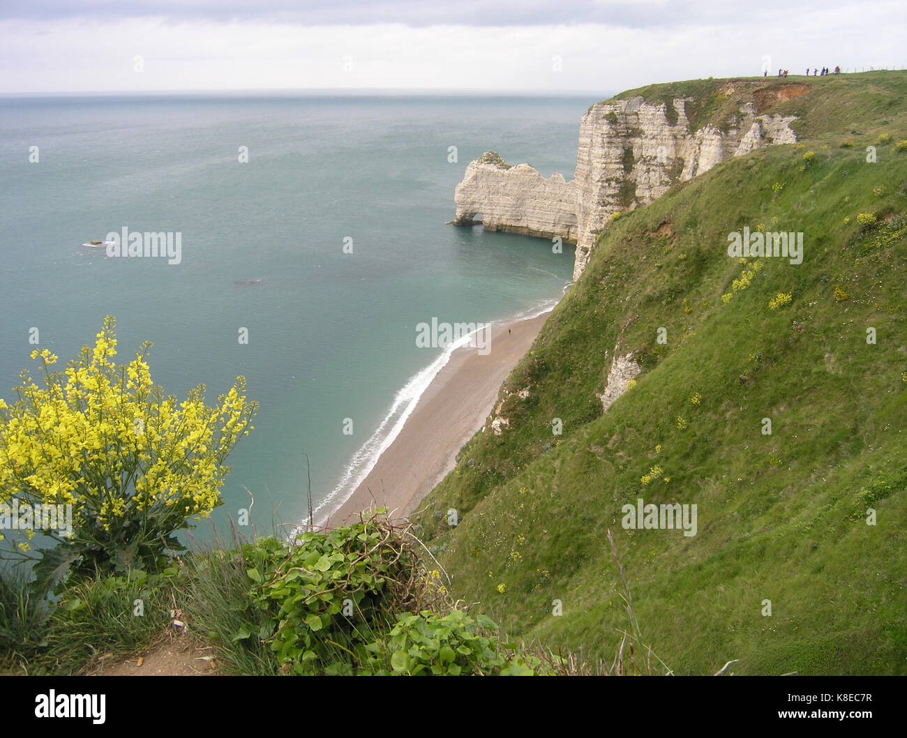 Seashore normandy etretat france hi-res stock photography and images ...
