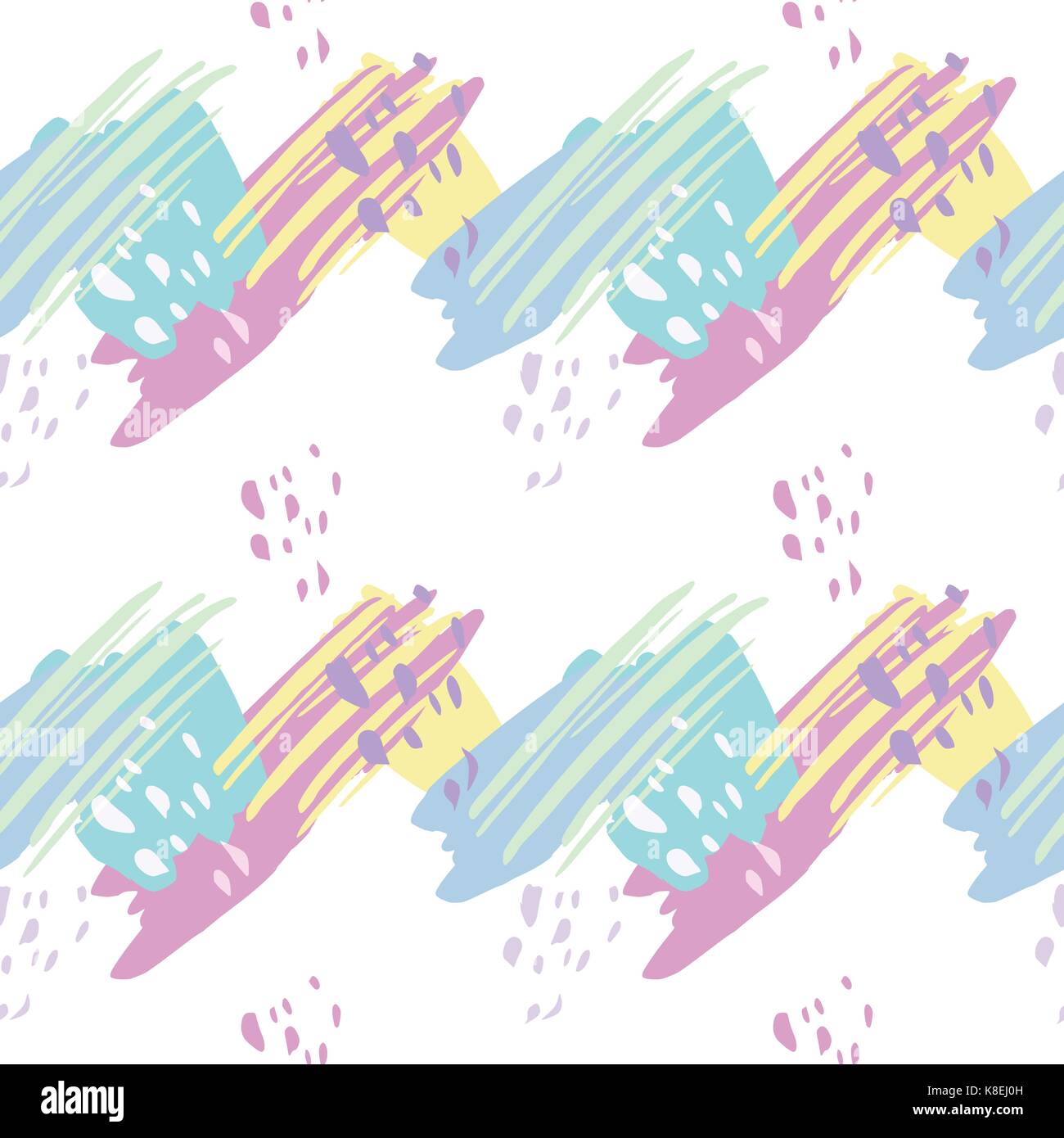 Retro vintage 80 Memphis style of fashion illustration Stock Vector ...