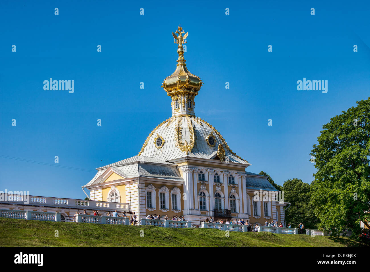 Petrodvorets. Petergof. St. Petersburg. Russia Stock Photo - Alamy