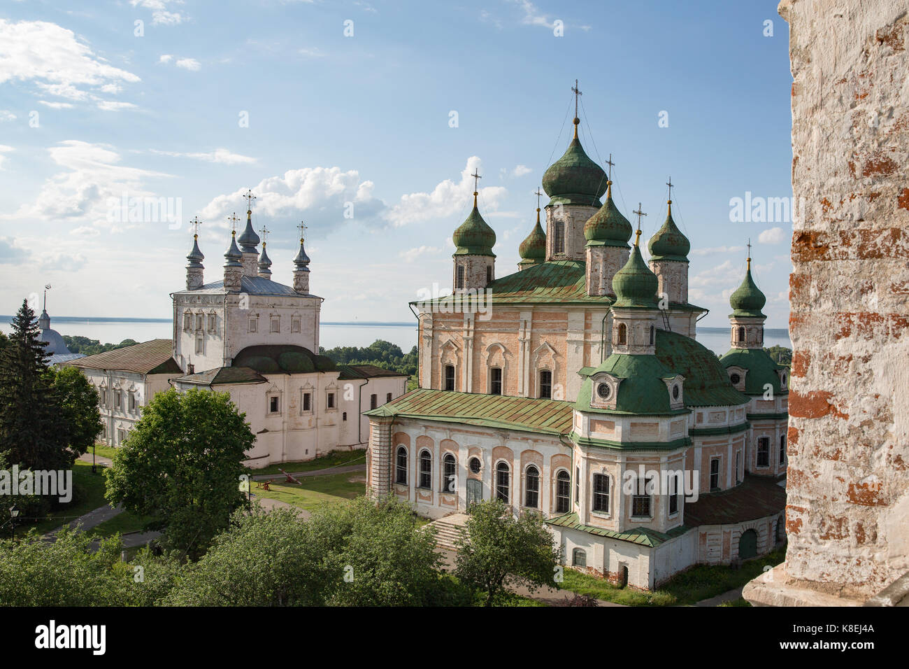 Abbey in Pereslavl-Zalessky. Russia Stock Photo