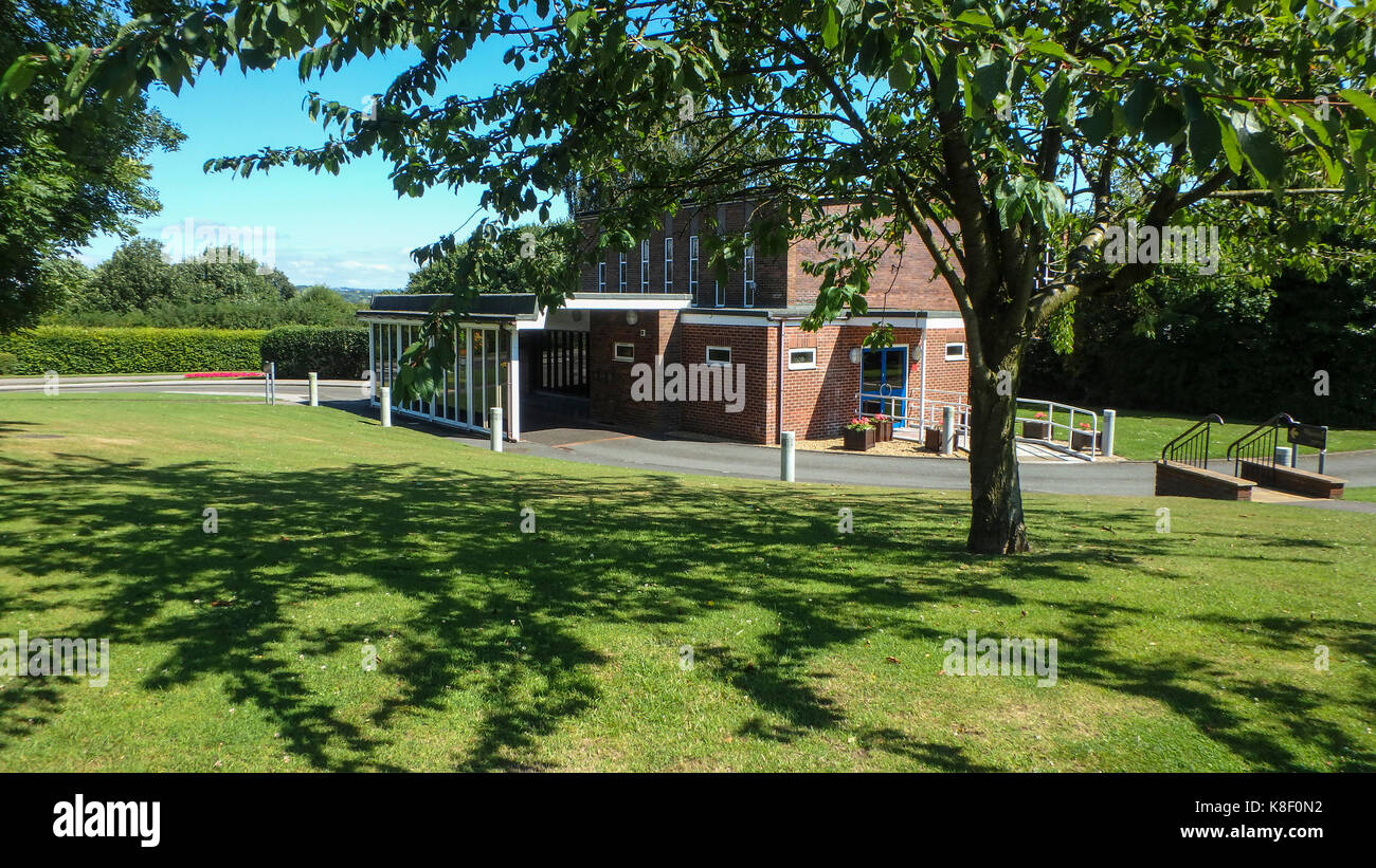 Bradwell crematorium, NewcastleunderLyme, England, UK, ST5 8LE Stock