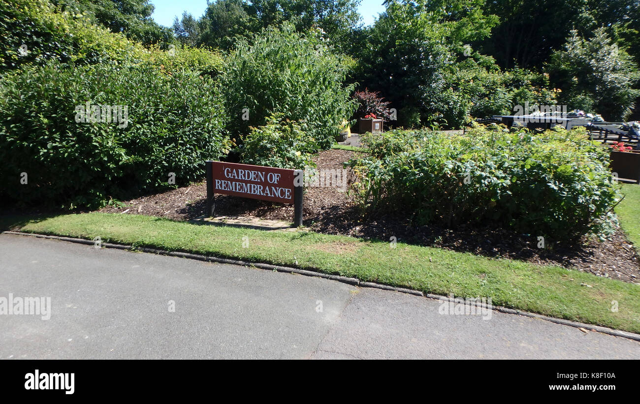 Bradwell crematorium, NewcastleunderLyme, England, UK, ST5 8LE Stock