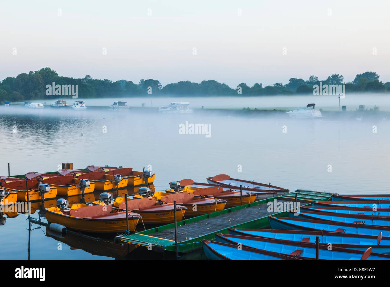 England, Berkshire, Windsor, Rowing Boats Stock Photo Alamy