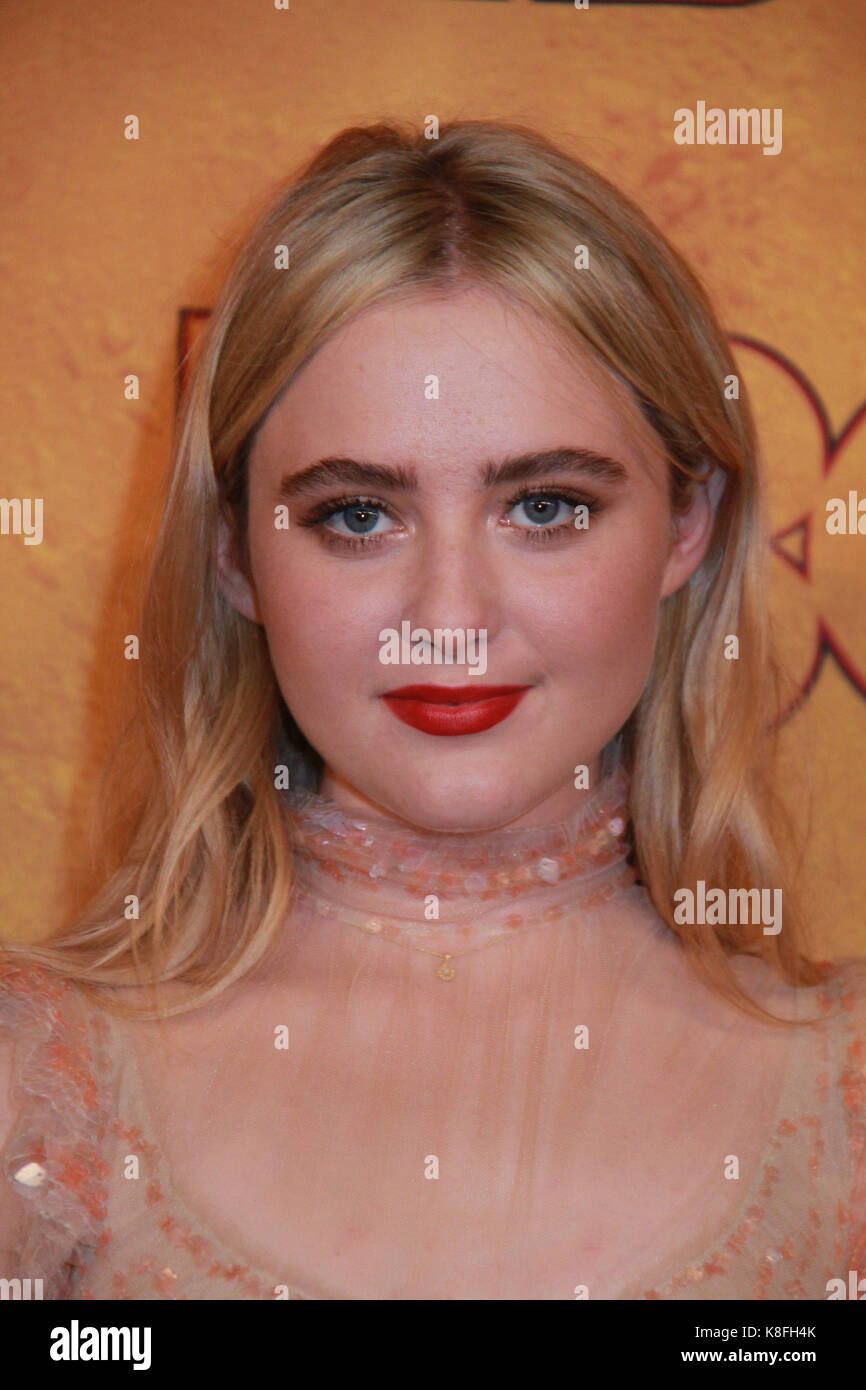 Kathryn Newton 09/17/2017 The 69th Annual Primetime Emmy Awards HBO
