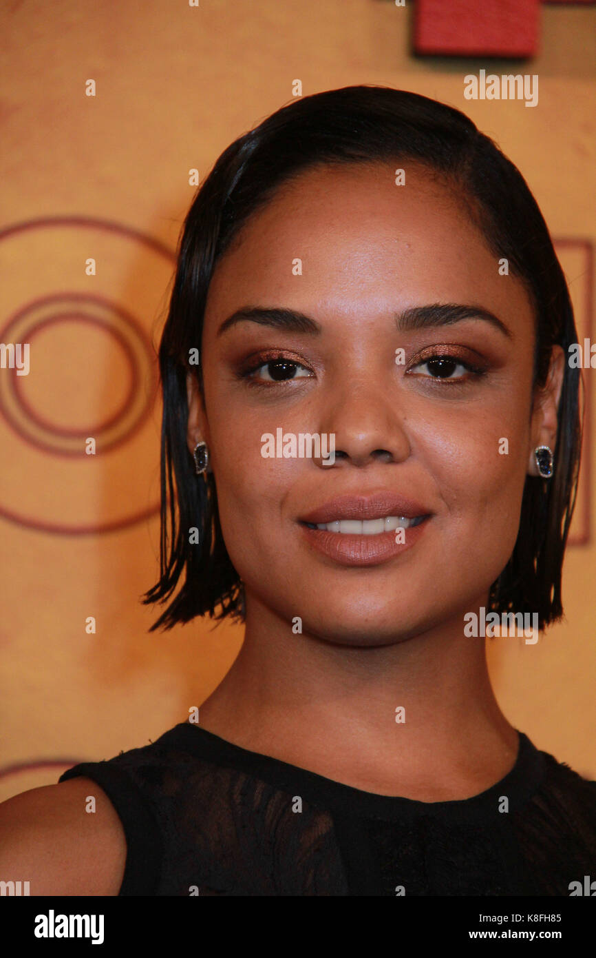 Tessa Thompson 09/17/2017 The 69th Annual Primetime Emmy Awards HBO