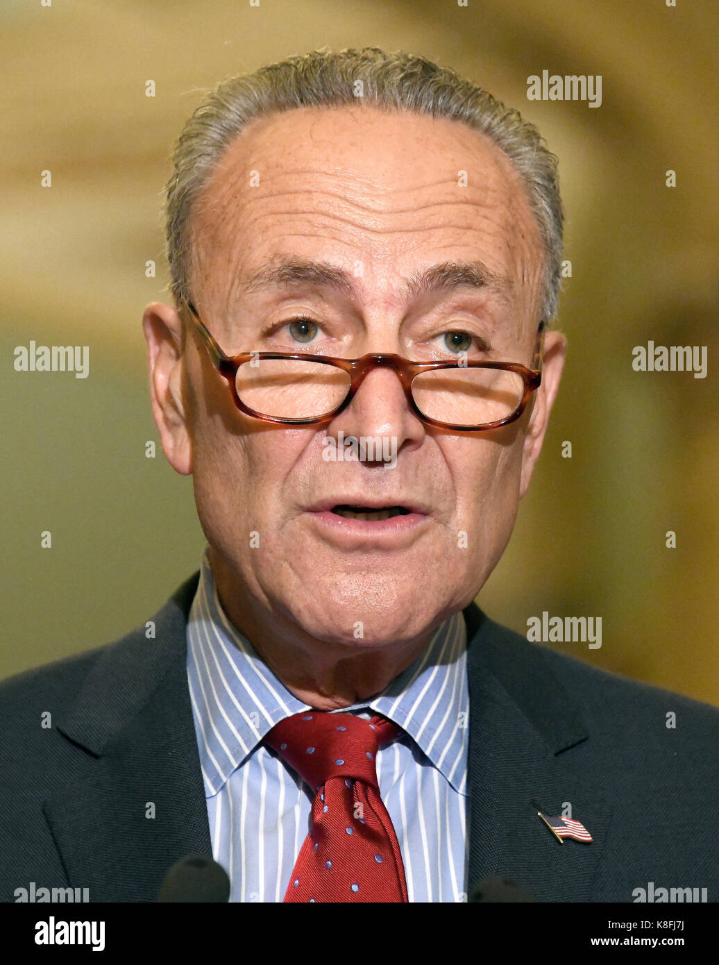 United States Senate Minority Leader Chuck Schumer (Democrat of New ...