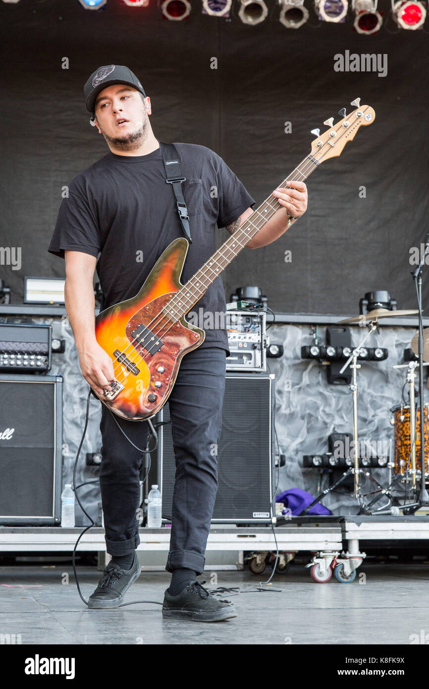 Chicago, Illinois, USA. 15th Sep, 2017. NICK VENTIMIGLIA of Grayscale ...