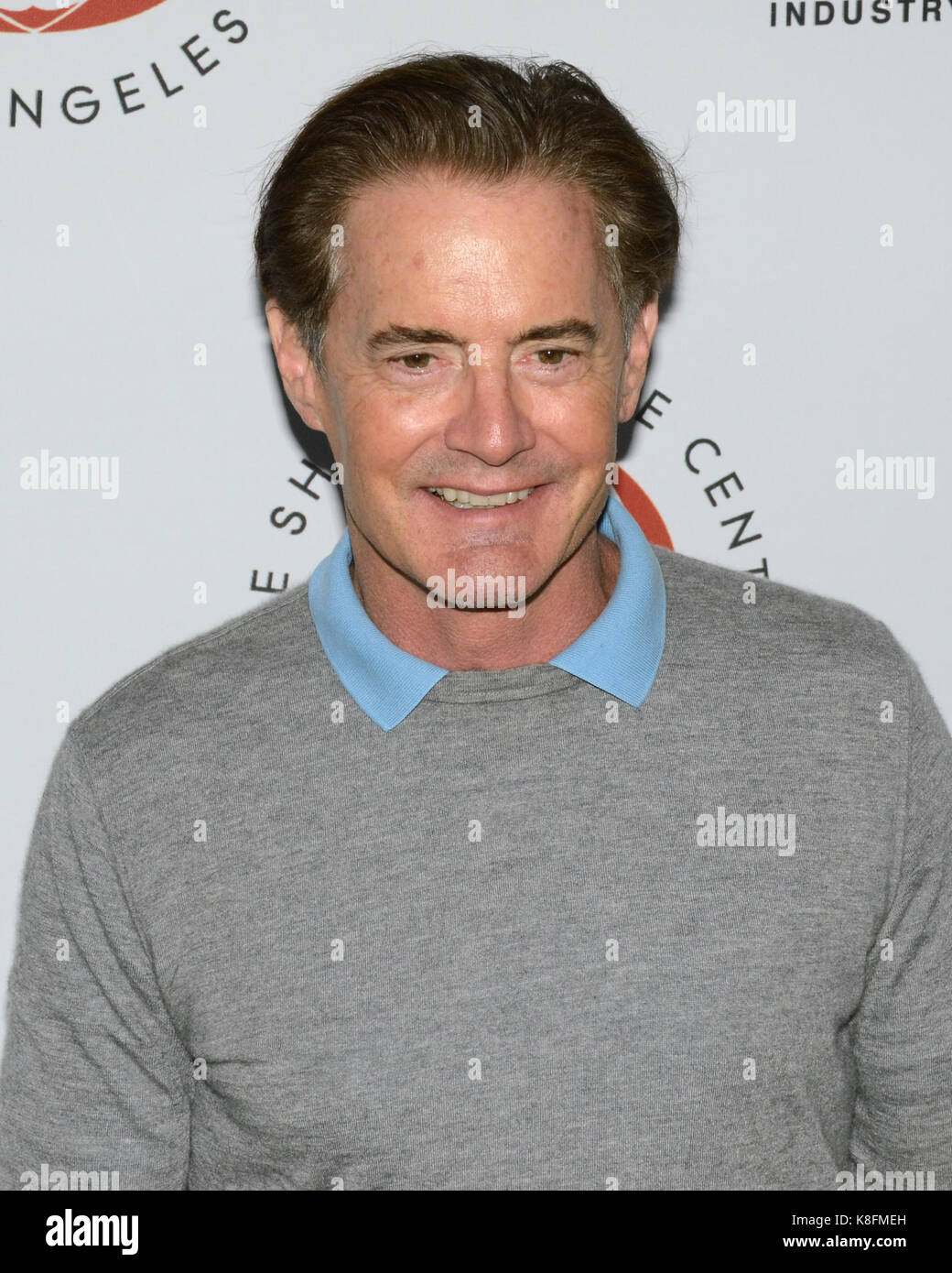 Westwood,USA. 18th Sep,2017. Kyle MacLachlan attends 27th Annual Simply Shakespeare benefit Freud Playhouse,UCLA Westwood,California September 18,2017. Stock Photo