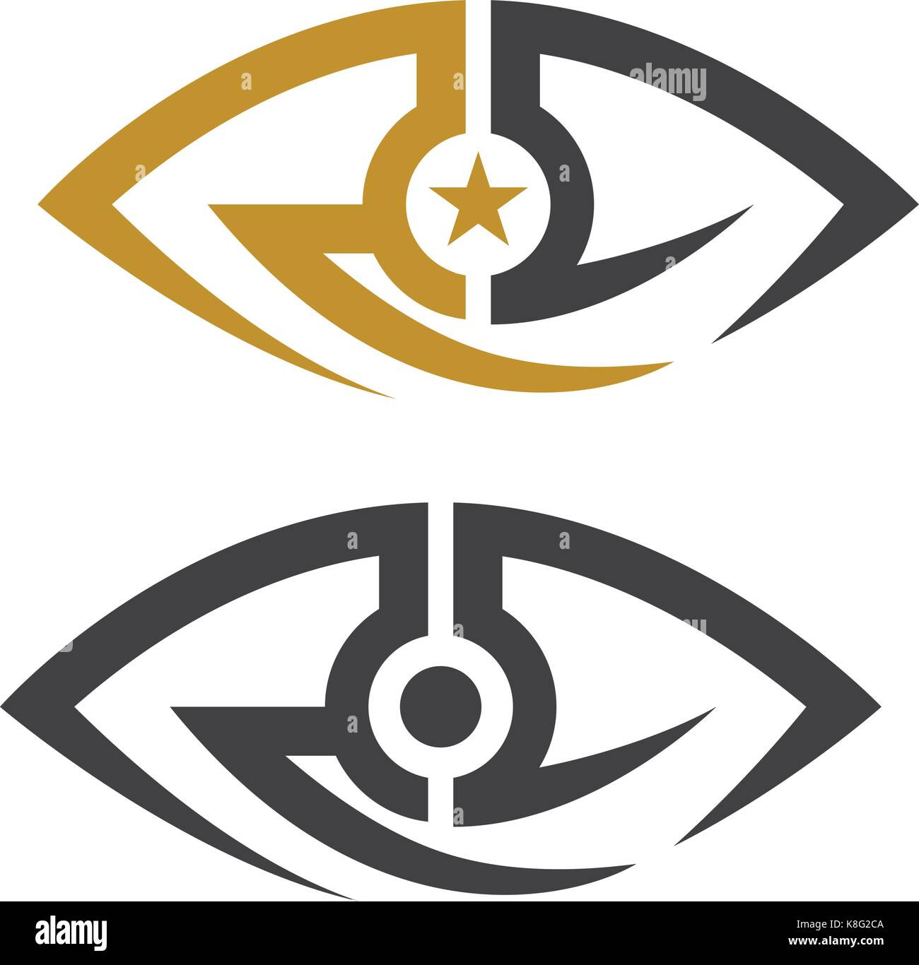Eye care Logo Template vector Stock Vector Image & Art - Alamy