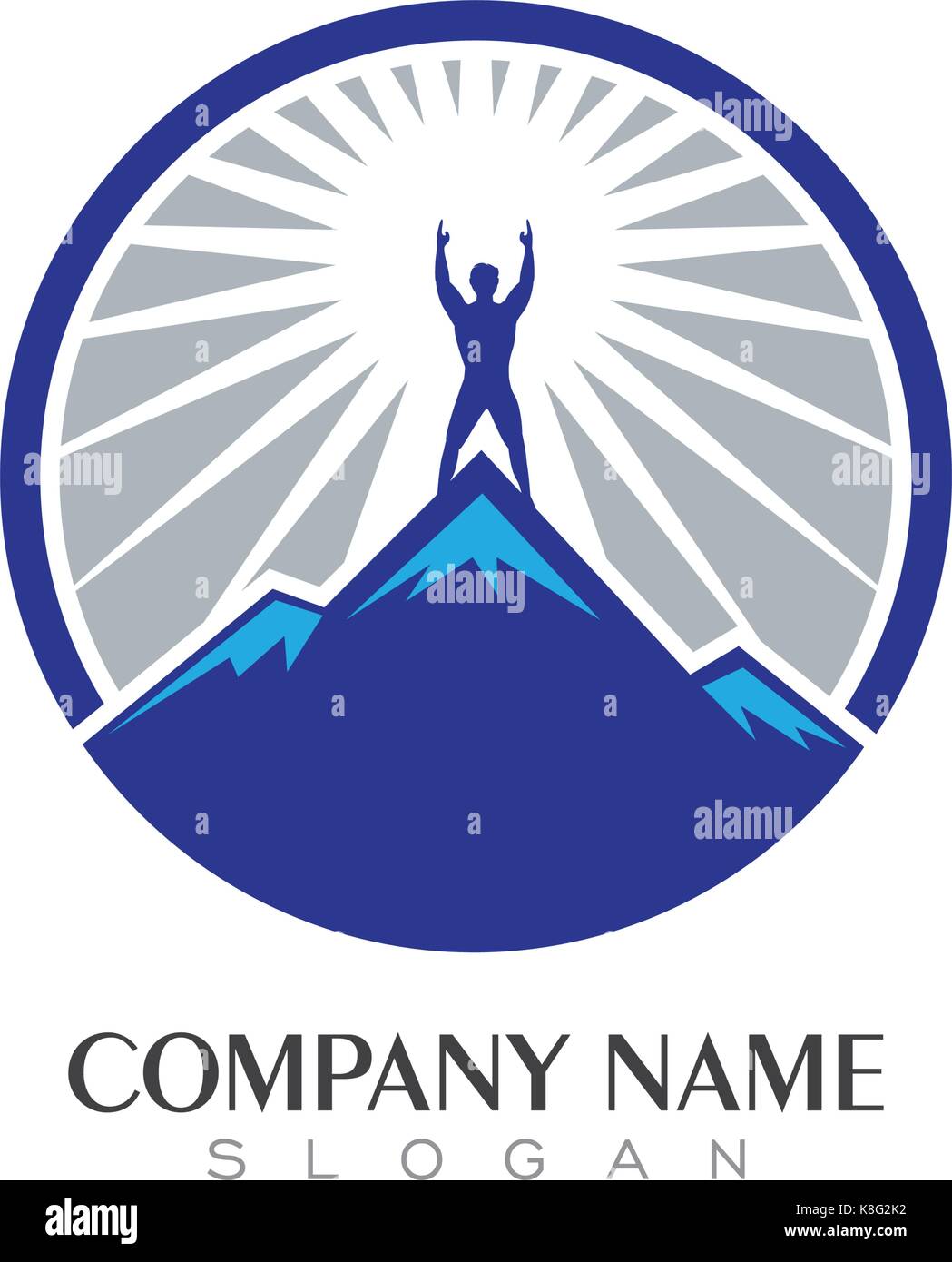 Mountain vector icon illustration design template Stock Vector Image ...