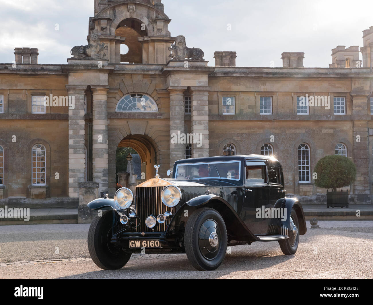 1931 Rolls Royce Phantom II Continental at Concours D'Elegance 2017 Blenheim Palace UK 31/8/17 Stock Photo