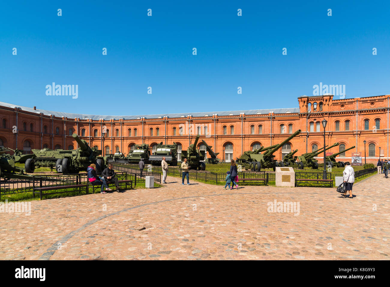 St. Petersburg, Russia - June 04.2017. Military History Museum of Artillery, Engineer and Signal Corps Stock Photo